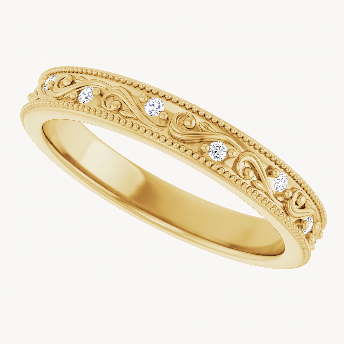 Vólute with Diamond
